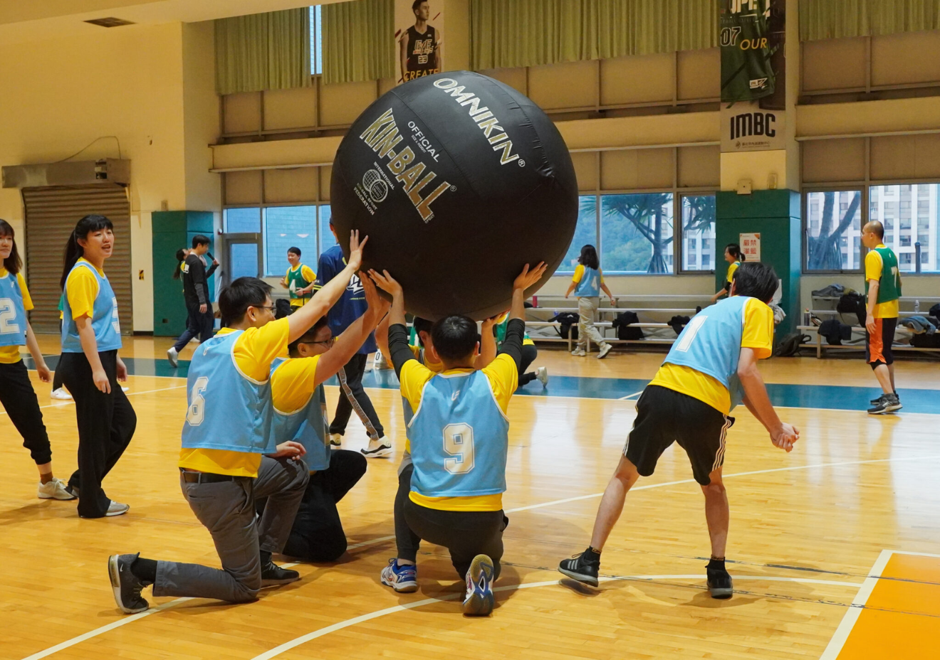 健球,kin-ball,團建,企業培訓