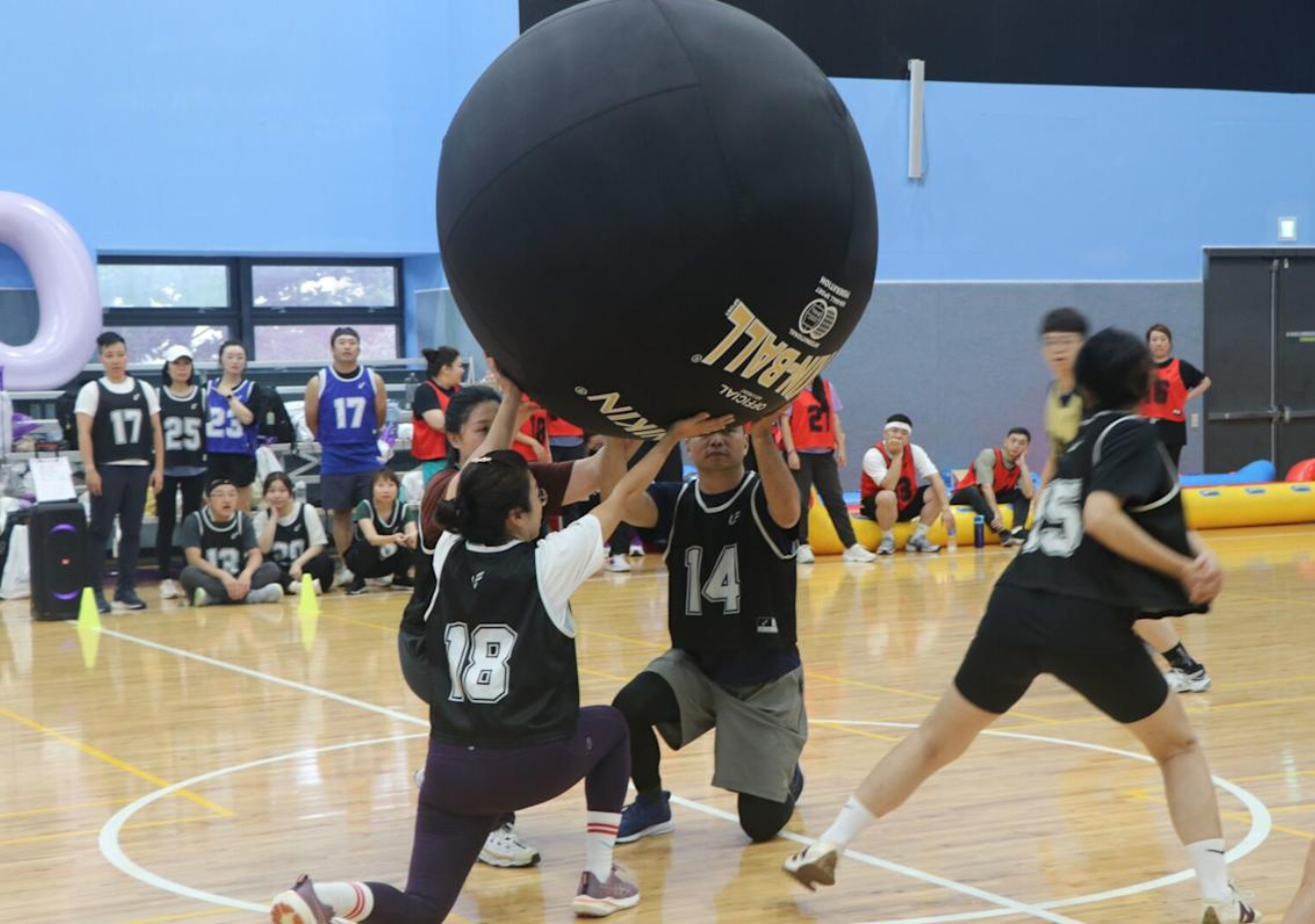 健球,kin-ball,團建,企業培訓