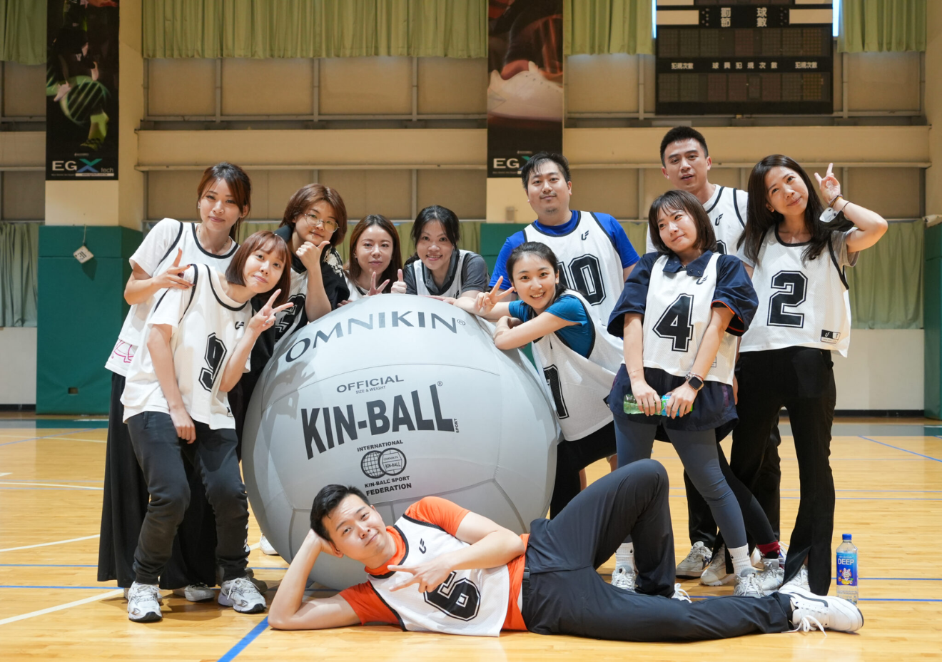 健球,kin-ball,團建,企業培訓